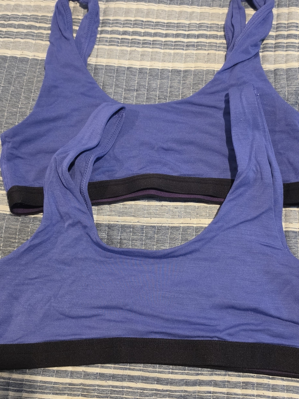 MeUndies Set Of 2  Micro Modal Seamless Scoop Bralette  Size Small